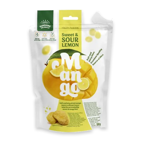 Lemon Mango Dried Sweet & Sour