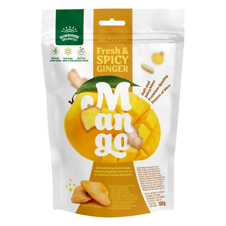 Mango Dried Spicy Ginger