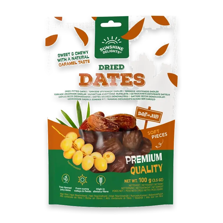 Torkade dadlar 100g