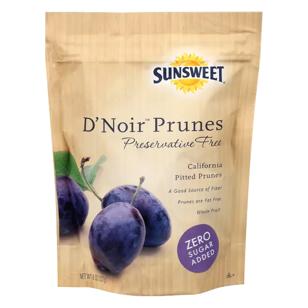 California D'Noir Prunes Pitted Dried