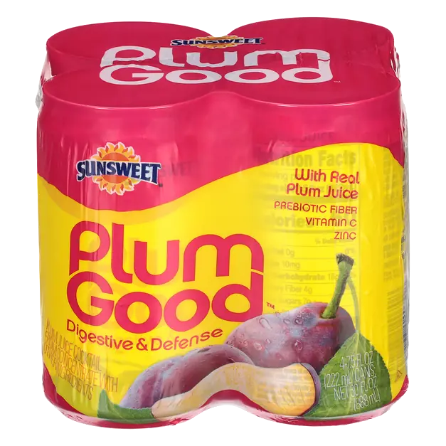 PlumGood Juice Cocktail - 4 pk