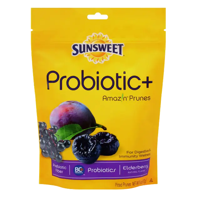 Probiotic+ Elderberry Pitted Prunes