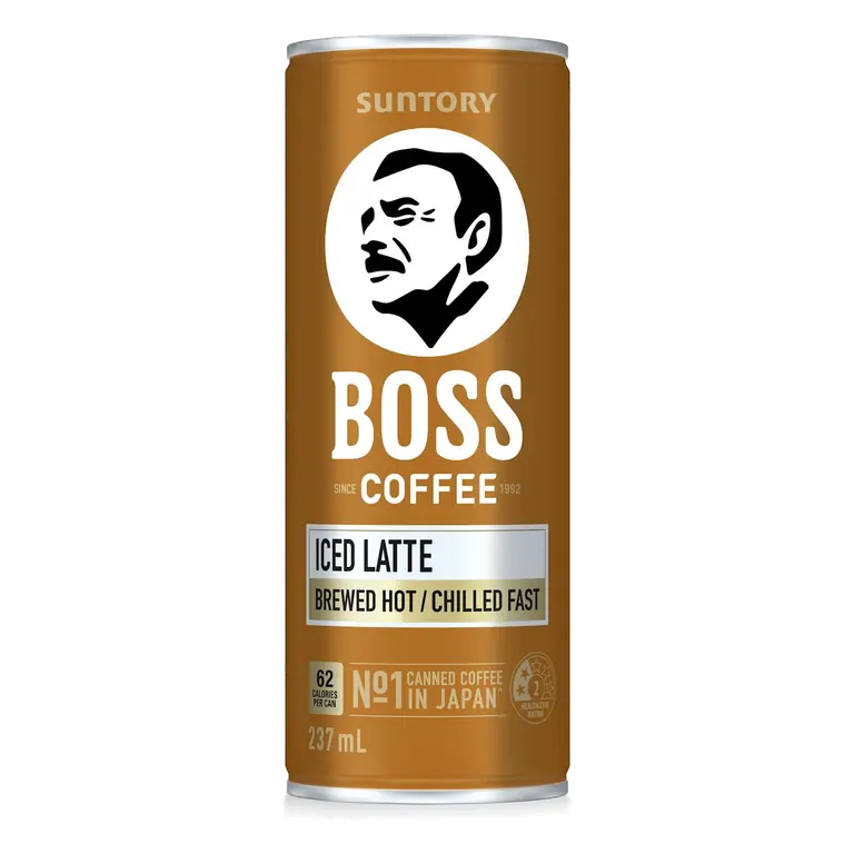 BOSS Iced Latte Flash Brew Coffee