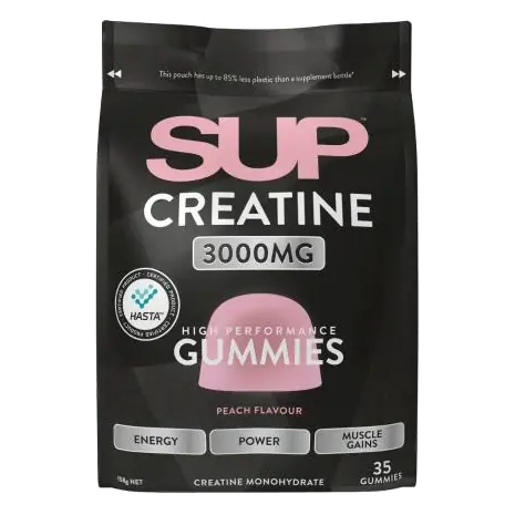 Creatine High Performance Gummies Peach