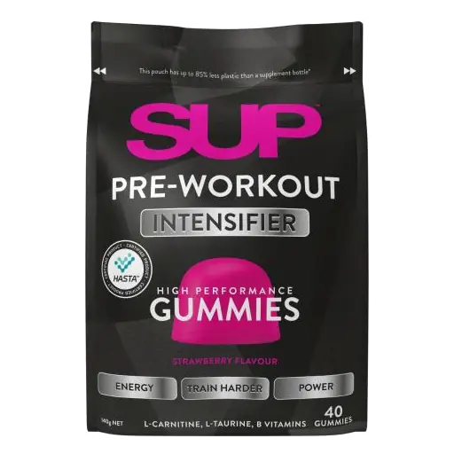 Pre-workout Intensifier High Performance Gummies Strawberry Flavour