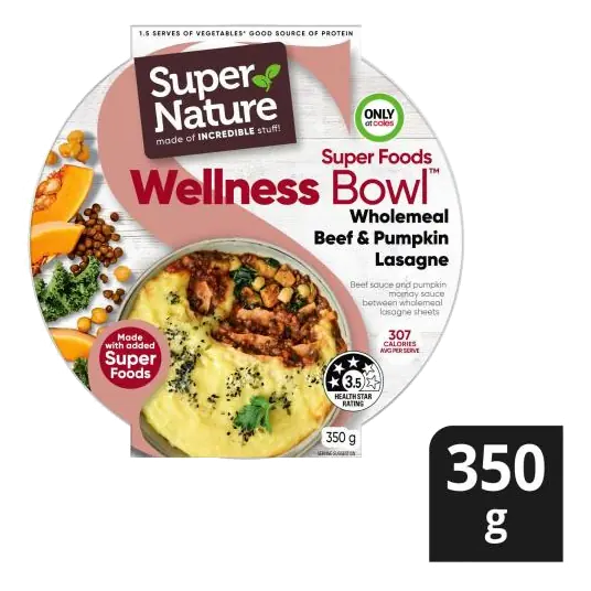 Wellness Bowl Wholemeal Beef Pumpkin Lasagne