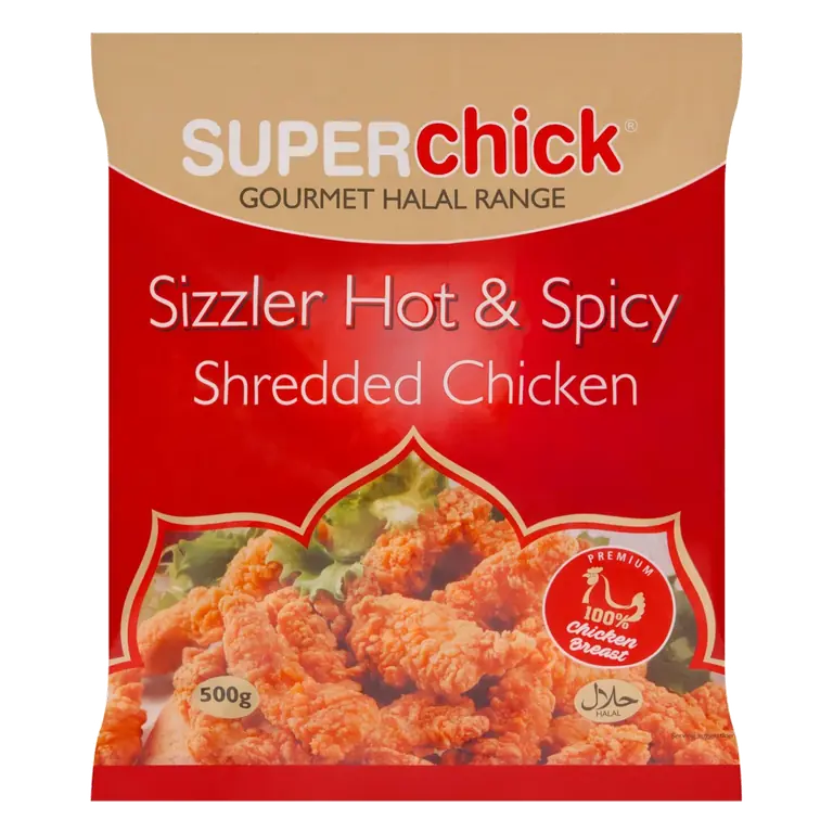 Shredded Chicken Hot & Spicy Sizzler