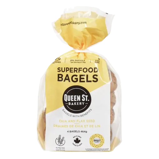 Chia And Flax Seed Bagels 116 g