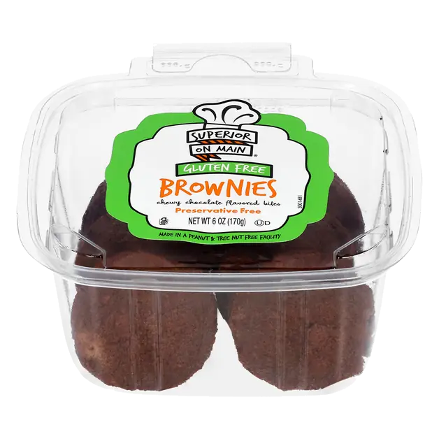 Gluten Free Chewy Chocolate Brownie Bites
