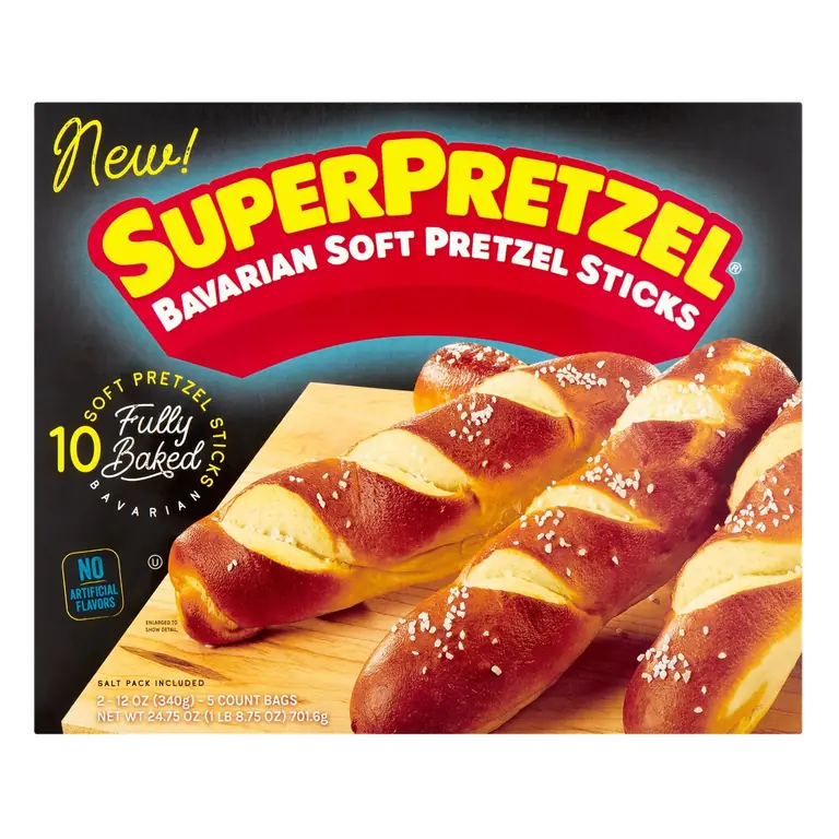 Bavarian Soft Pretzel Sticks