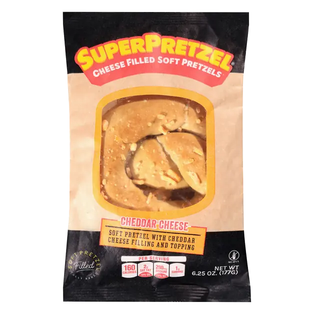 Cheddar Cheese Filled Soft Pretzel Frozen
