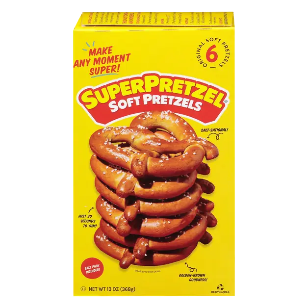 Original Soft Pretzels - 6 ct Frozen