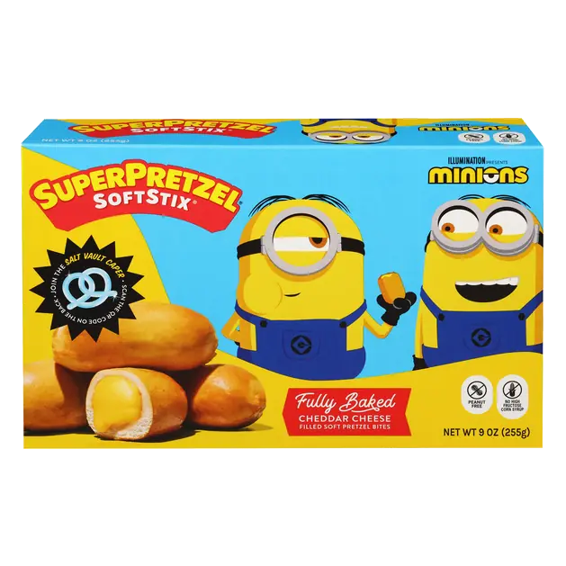 SoftStix Cheddar Cheese Filled Soft Pretzel Bites Frozen