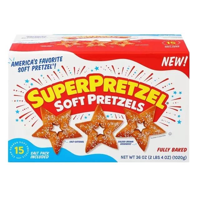 Star-Shaped Soft Pretzels