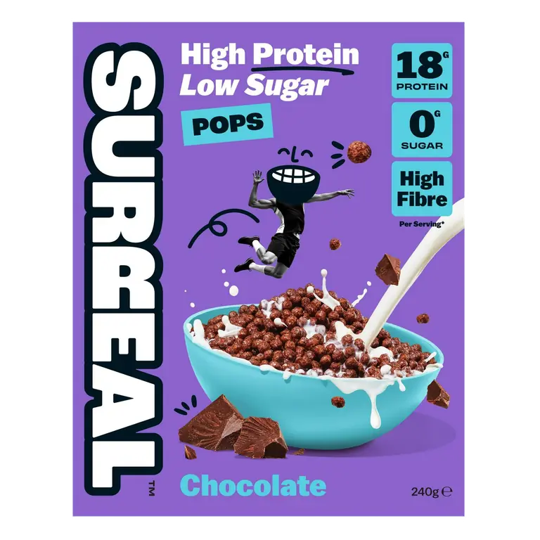 High Protein Low Sugar Pops Chocolate 240g