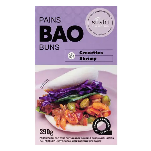 Frozen Bao Buns Shrimp 390 g