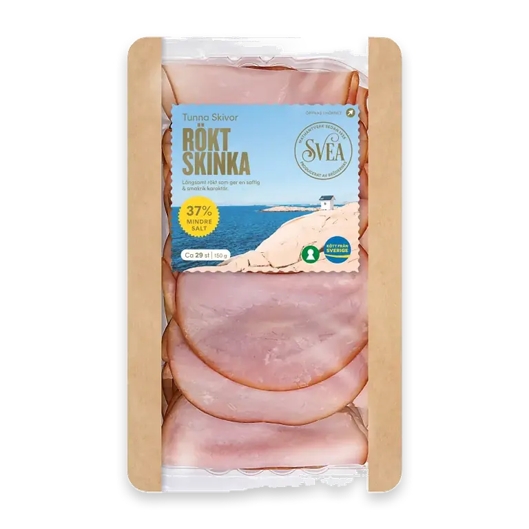 Skinka Rökt Tunna skivor 150g