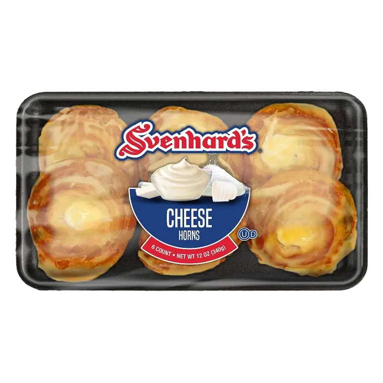 Svenhard's Pastry Cheese Horns, 12oz/6ct