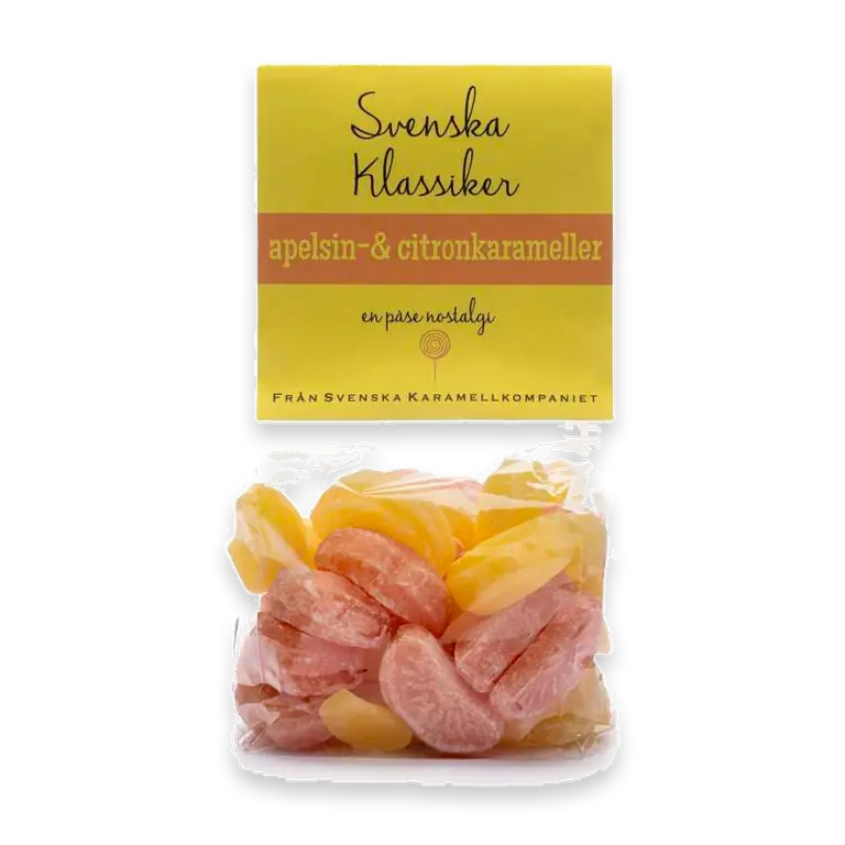 Apelsin- och Citronkarameller