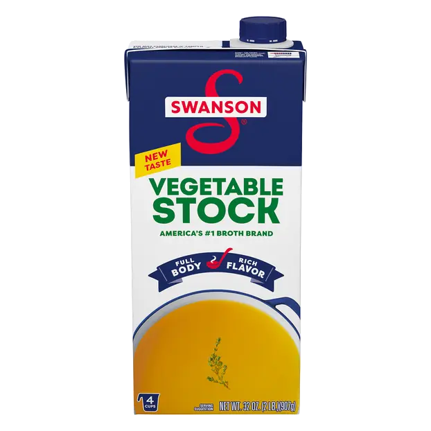 100% Natural Vegetable Stock