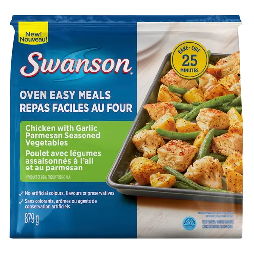 Frozen Dinner Oven Easy Meals Chicken With Garlic Parmesan 879 g