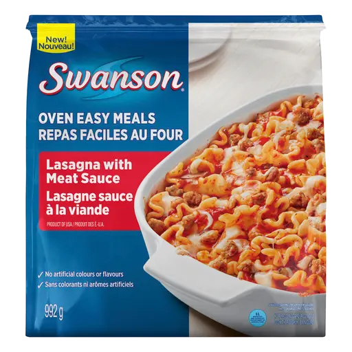 Frozen Dinner Oven Easy Meals Lasagna With Meat Sauce 992 g