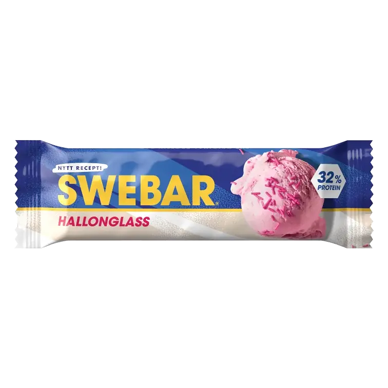 Proteinbar Hallonglass 50g