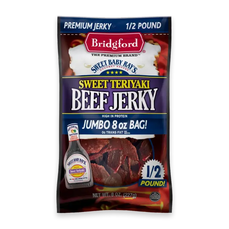 Bridgford Sweet Baby Ray's Sweet Teriyaki Beef Jerky