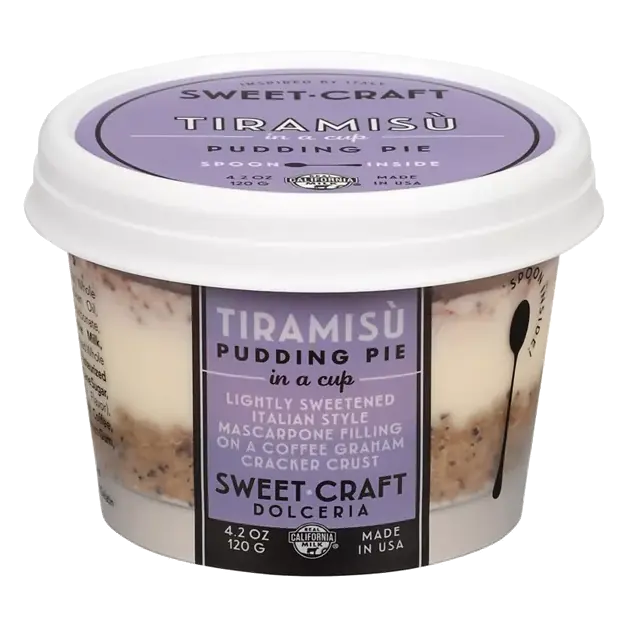 Pudding Pie, in a Cup, Tiramisu