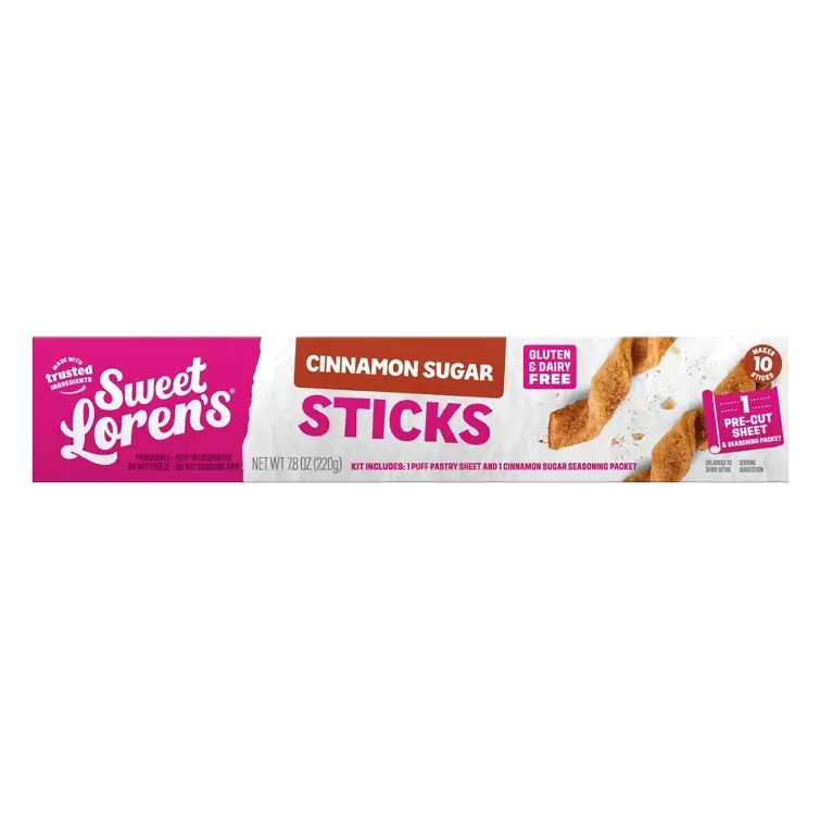 Sweet Loren's Cinnamon Sugar Sticks, 7.8oz/10ct