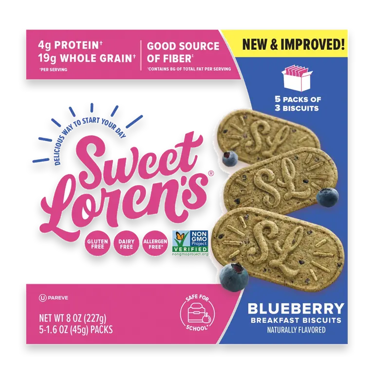 Blueberry Breakfast Biscuits