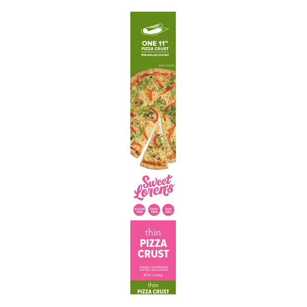 Gluten & Dairy Free 11 Inch Thin Pizza Crust