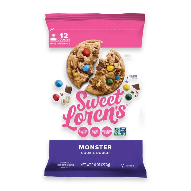 Gluten Free & Vegan Monster Cookie Dough