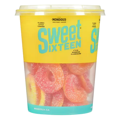Candy Cup Classic Little Peach Rings 175 g