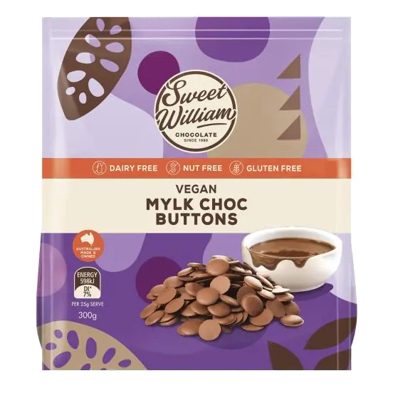 Dairy Free Choc Baking Buttons