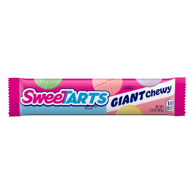 Sweetarts Giant Chewy 4 Tablets Candy