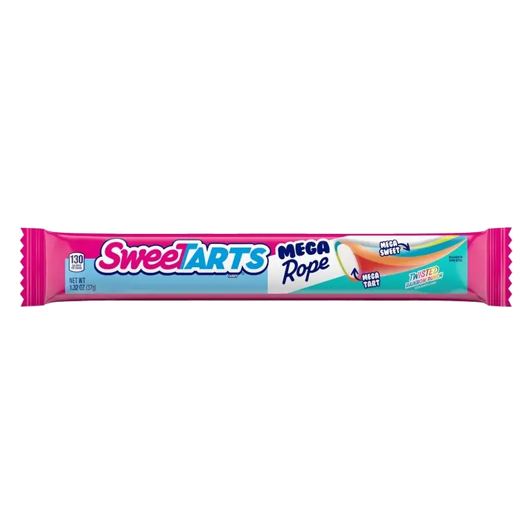SweeTARTS Mega Rope Single Candy, 1.32oz