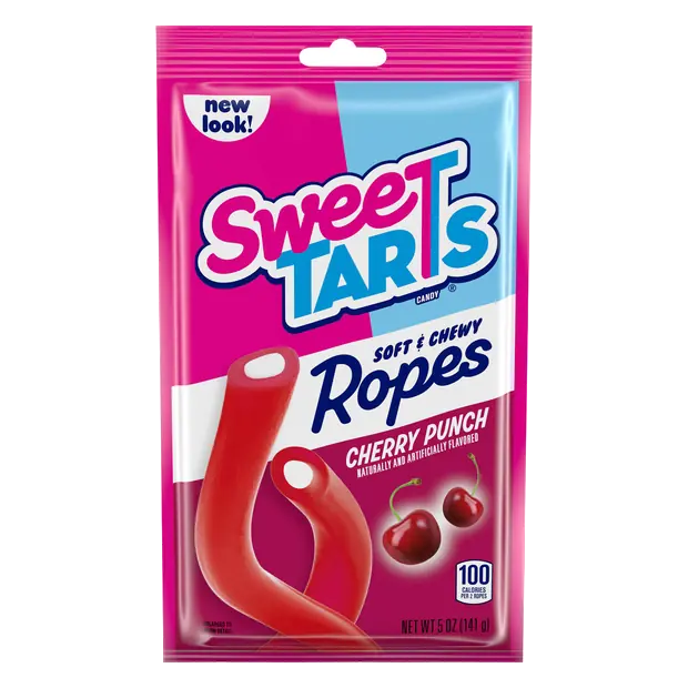 Ropes Cherry Punch Chewy Candy