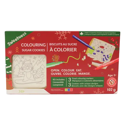 Colouring Sugar Cookie Kit 102 g