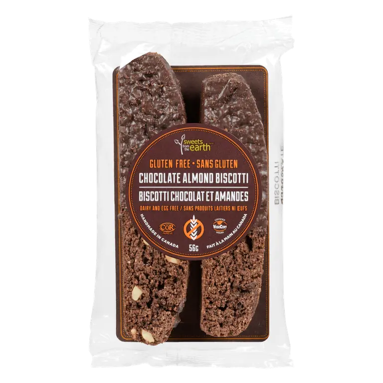 Gluten-Free Biscotti Chocolate Almond 56 g