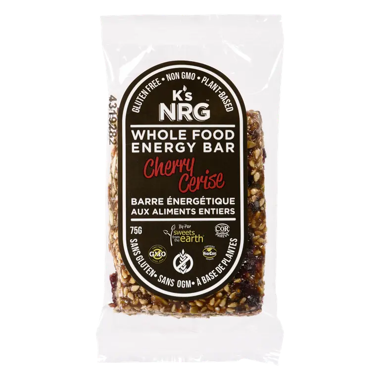 Gluten-Free Cherry Whole Food Energy Bar 75 g