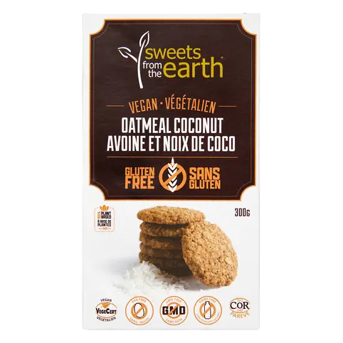 Gluten-Free Cookies Oatmeal Coconut 300 g (frozen)