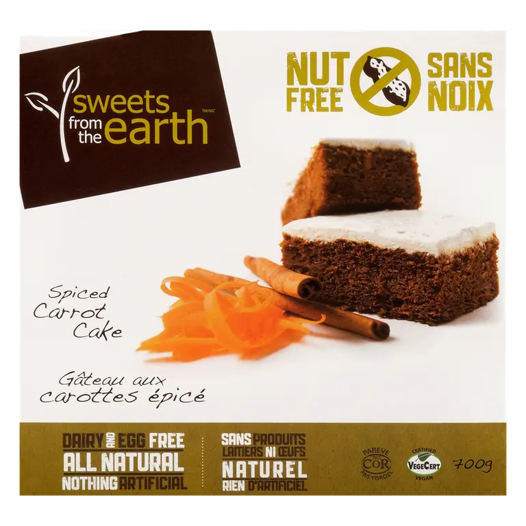 Nut-Free Cake Pan Spiced Carrot 700 g