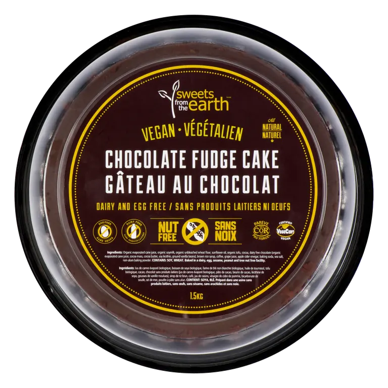 Vegan Cake Chocolate Fudge 1.5 kg