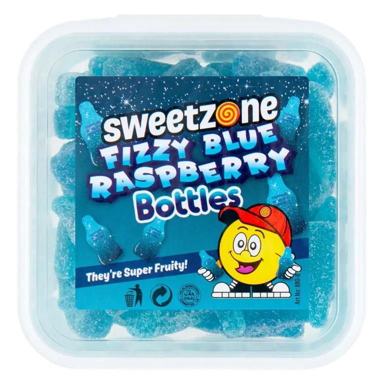 Blue Raspberry Bottles Tub 170g