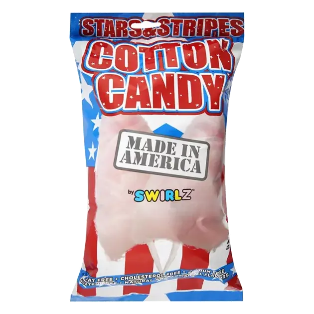 Stars & Stripes Cherry Vanilla Cotton Candy