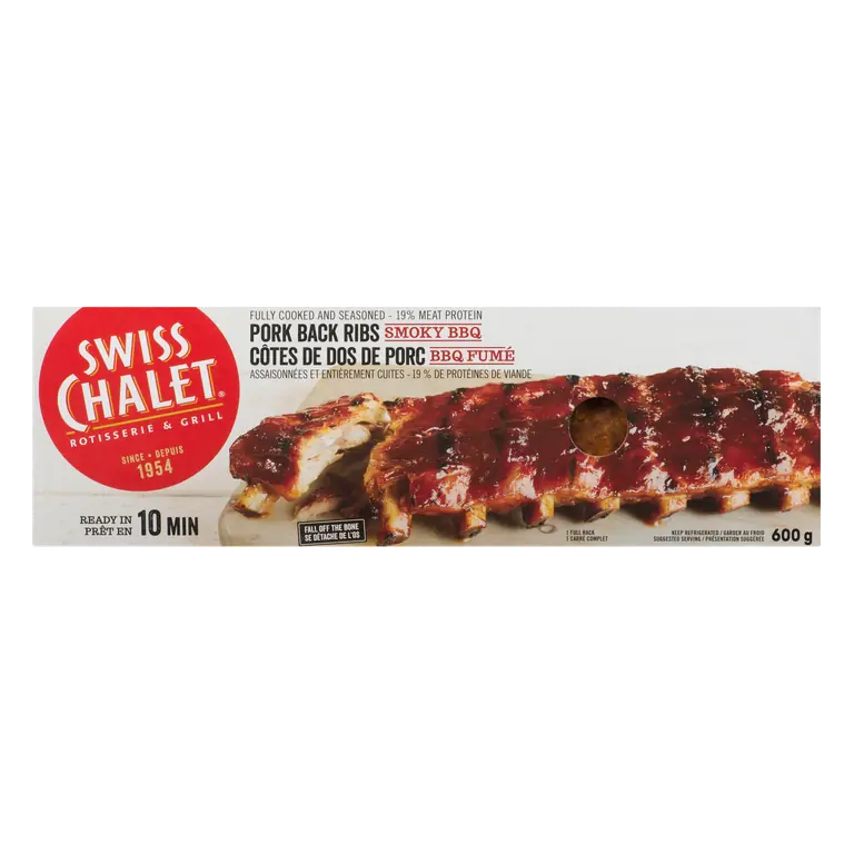 BBQ Pork Back Ribs 600 g