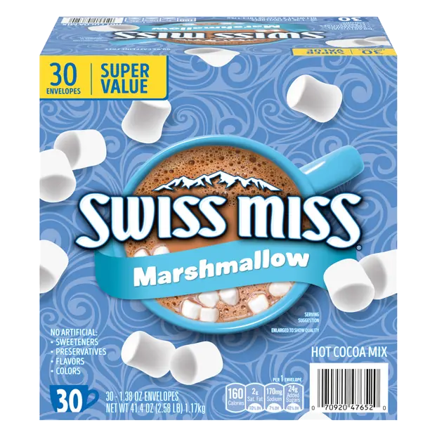 Marshmallow Hot Cocoa Mix Super Value Pack - 30 ct