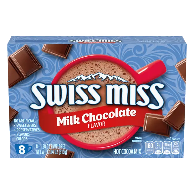 Milk Chocolate Flavor Hot Cocoa Mix - 8 ct