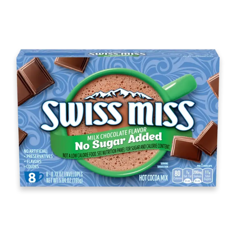 No Sugar Added Milk Chocolate Flavored Hot Cocoa Mix